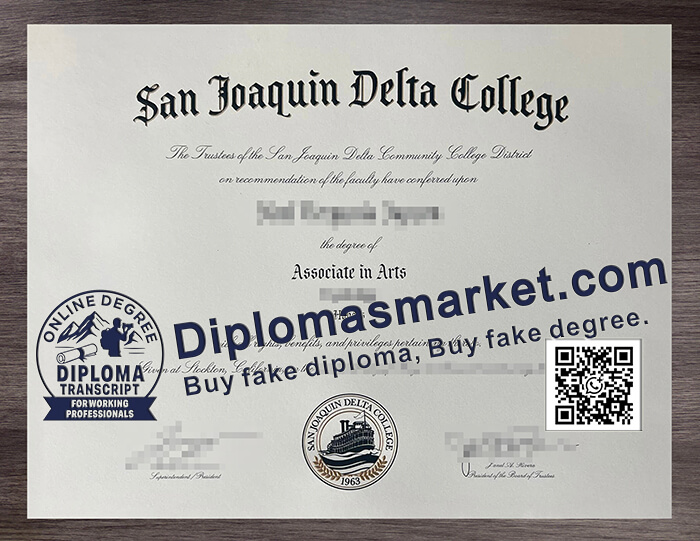 San Joaquin Delta College degree