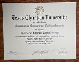 How Can I Order a Texas Christian University diploma online?
