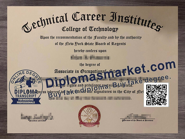 Technical Career Institutes degree
