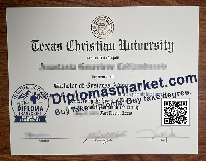 Texas Christian University degree