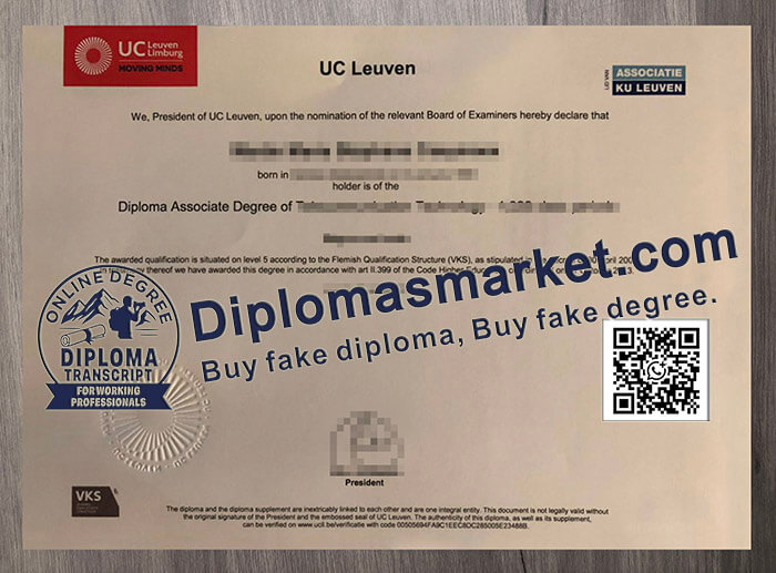 UC Leuven Limburg degree