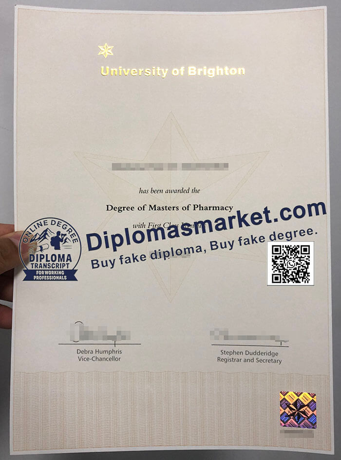 University of Brighton degree