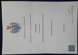 Instant Access to Your Birmingham City University degree Duplicate.