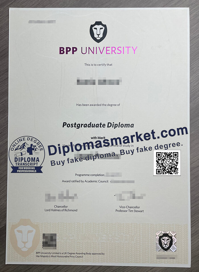 BPP University degree