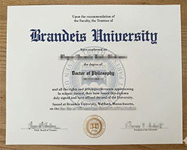 How to Replace a Damaged Brandeis University diploma Online?