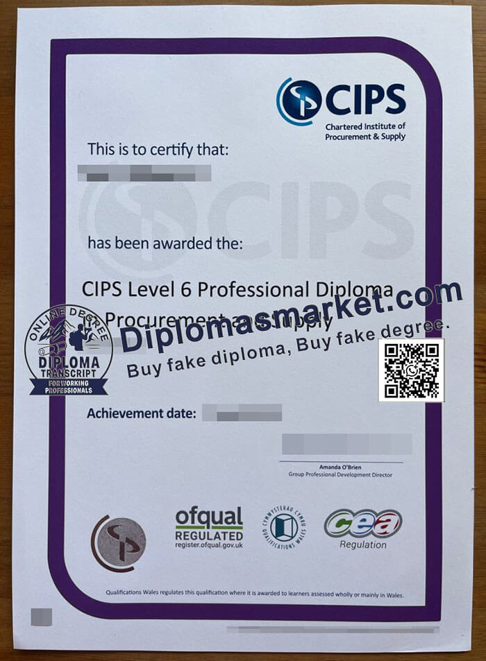 CIPS Level 6 diploma