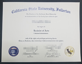 How to Replace a Damaged Cal State Fullerton diploma Online?