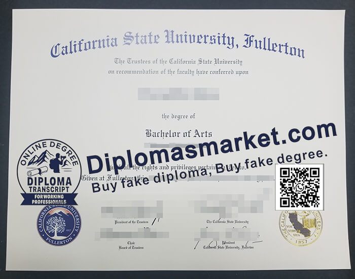 Cal State Fullerton degree