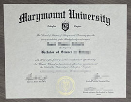 Instant Access to Your Marymount University diploma Duplicate Online