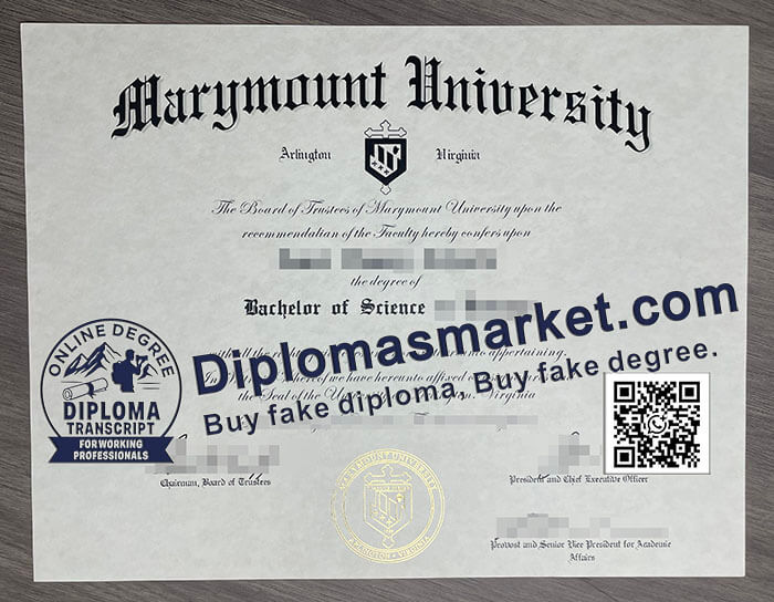 Marymount University degree