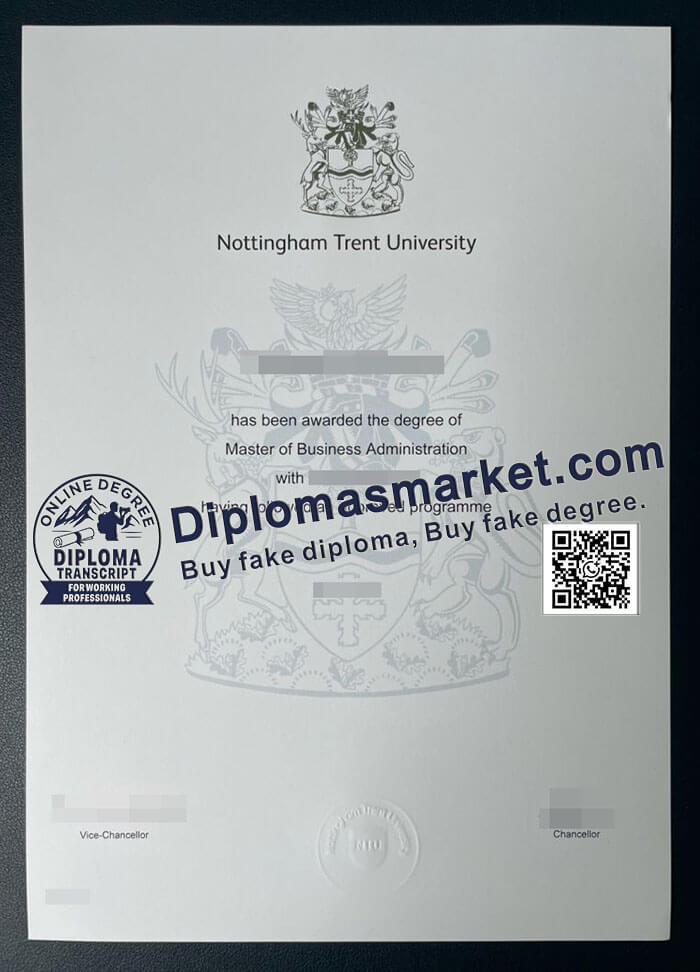 Nottingham Trent University degree