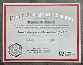 Replacement of your Project Management Professional Certificate