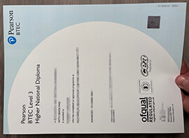 The quick way to Order a Pearson BTEC Level 3 HND certificate.
