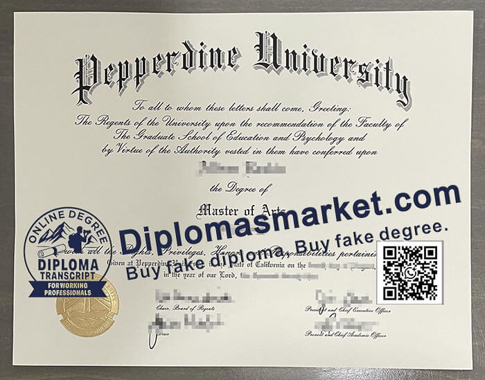 Pepperdine University degree