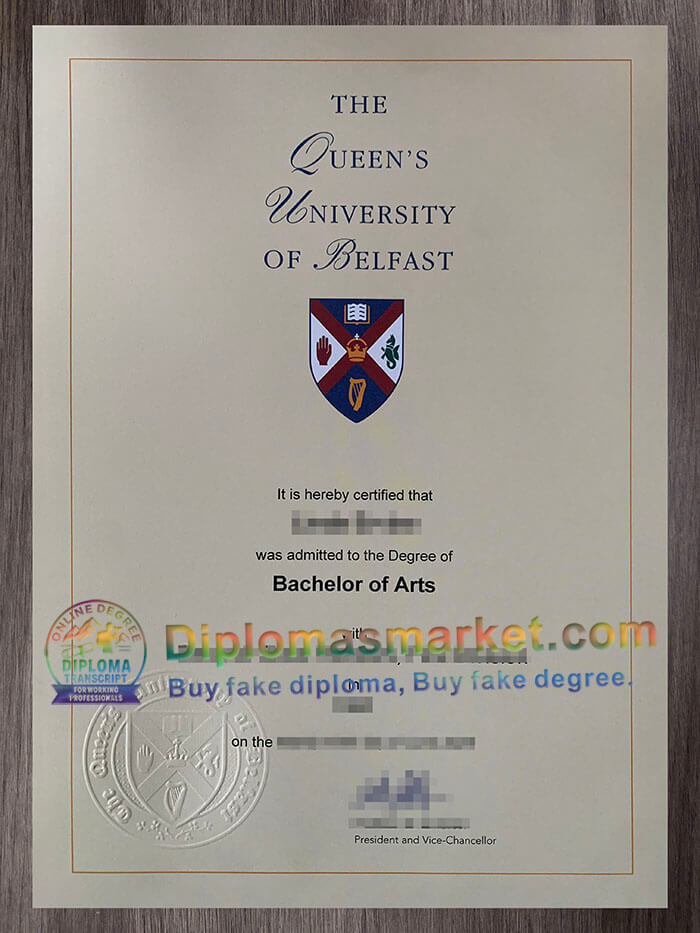 Queen's University of Belfast degree