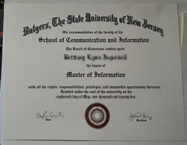 Factors for making Rutgers University diploma easily online.