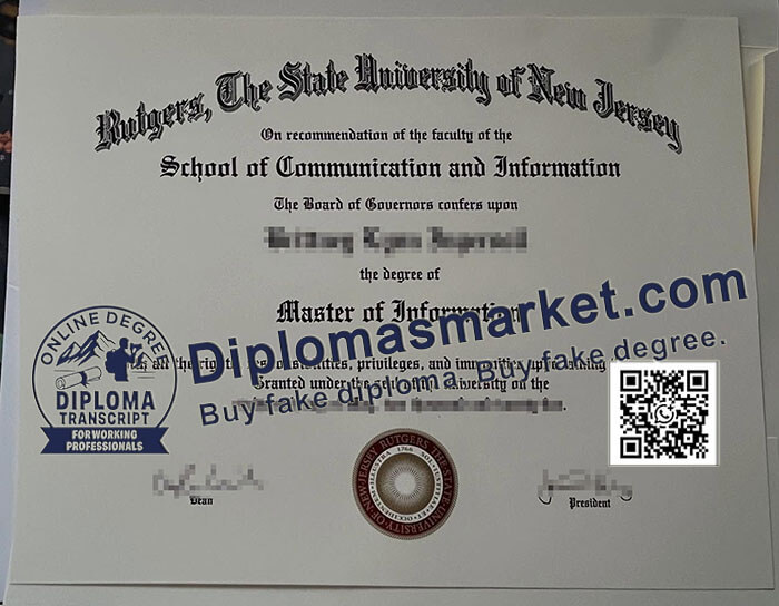 Rutgers University degree