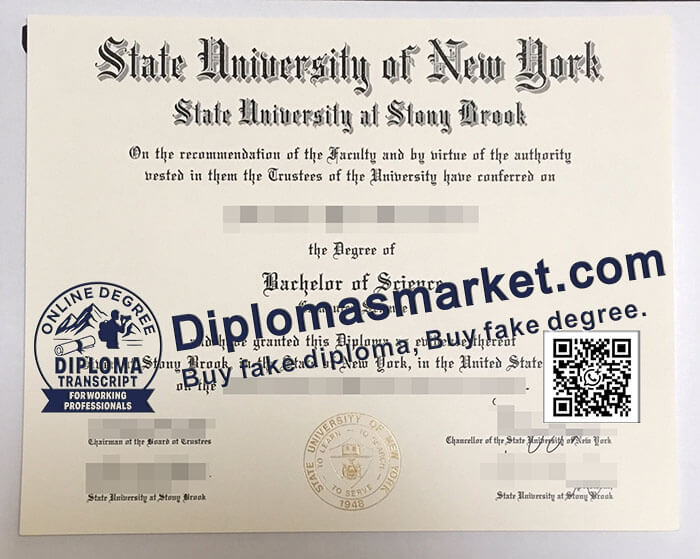 Stony Brook University degree