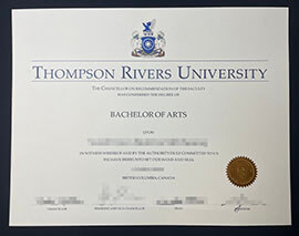 Where to Obtain a Replica Thompson Rivers University diploma?