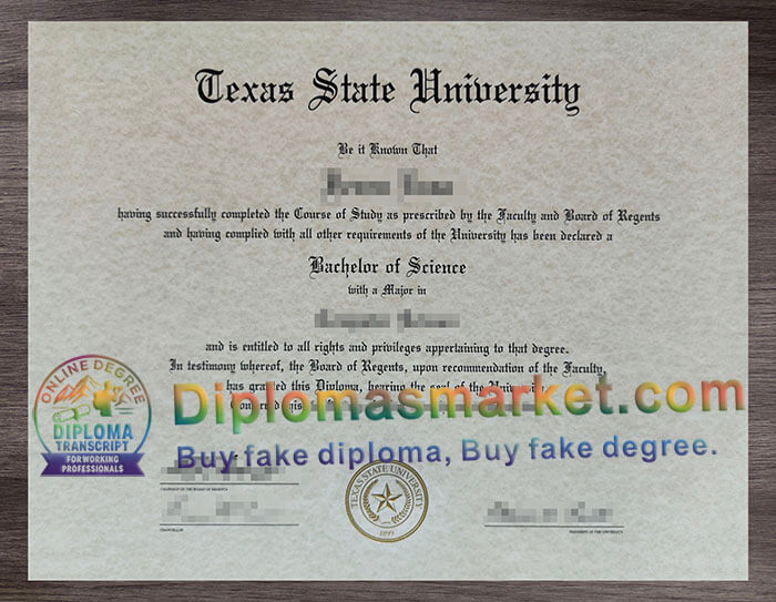 Texas State University degree
