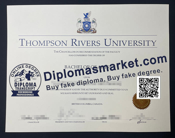Thompson Rivers University degree
