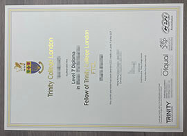 Order a Trinity College London DIploma for my career application