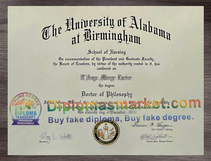 University of Alabama at Birmingham degree