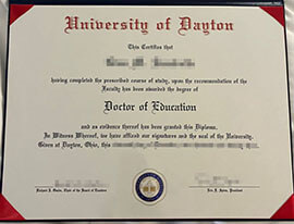 The Steps to Order a copy of my University of Dayton diploma