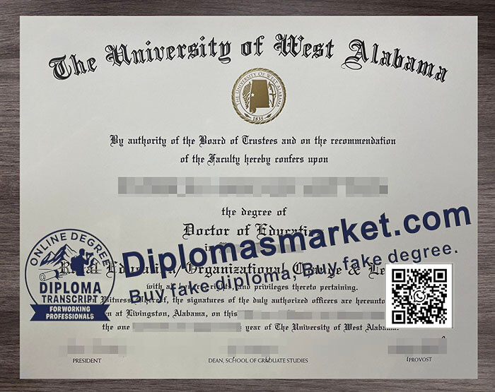 University of West Alabama degree