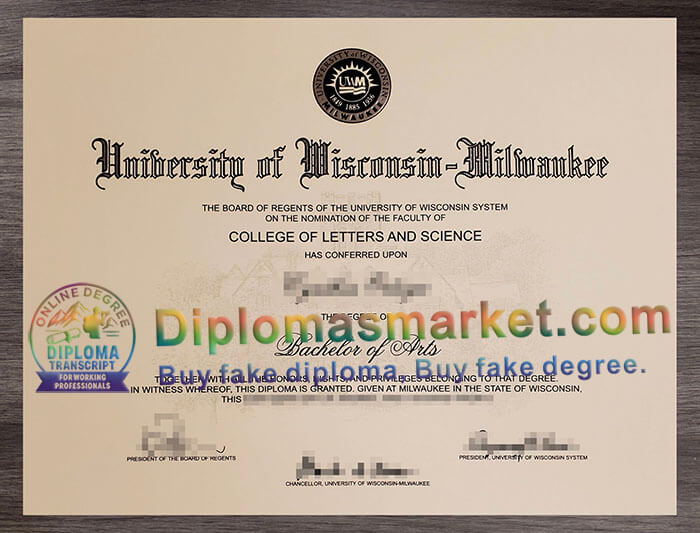 University of Wisconsin Milwaukee degree