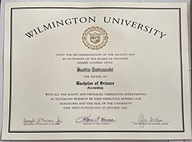 Authentic-Looking Wilmington University diploma Duplicates Available