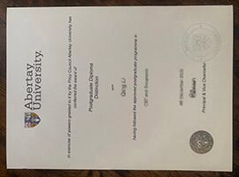 Get Your Abertay University Diploma Copy Online Instantly.