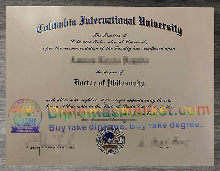 Columbia International University degree