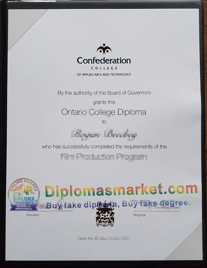 Confederation College degree
