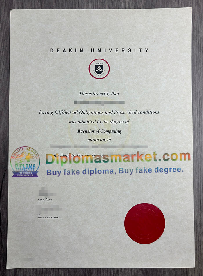 Deakin University diploma
