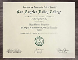 The Price of Buy a Copy of a Los Angeles Valley College Diploma