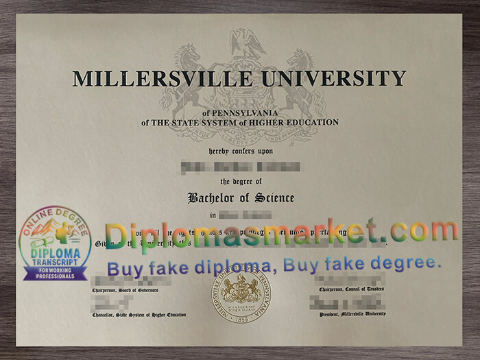 Millersville University diploma
