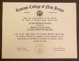 Best Replacement Service for Ramapo College of New Jersey diploma.