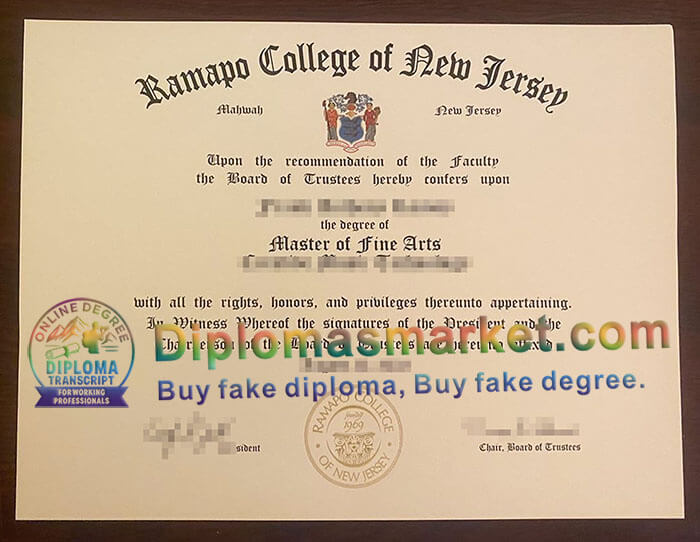 Ramapo College of New Jersey degree