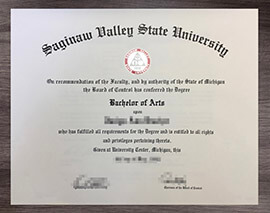 Providing Online Copies of Saginaw Valley State University diploma.