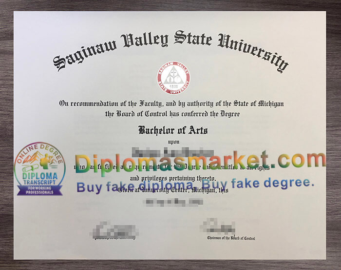 Saginaw Valley State University degree