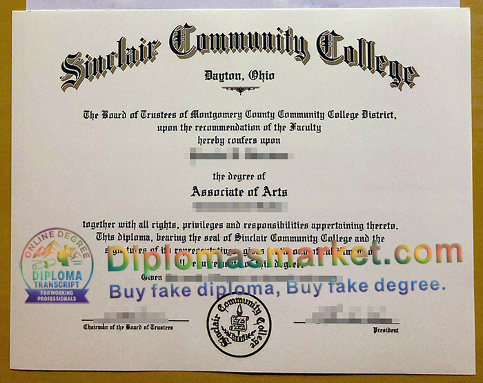 Sinclair Community College degree