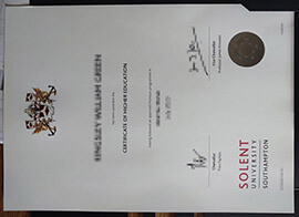 A simple things to order a Solent University degree online.