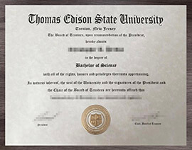 Tips to order a Thomas Edison State University diploma.