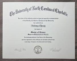 How to Order a copy of my UNC Charlotte degree online?