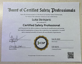 Myths about making a Certified Safety Professional certificate.