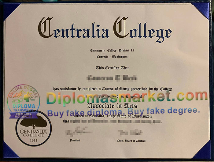Centralia College degree