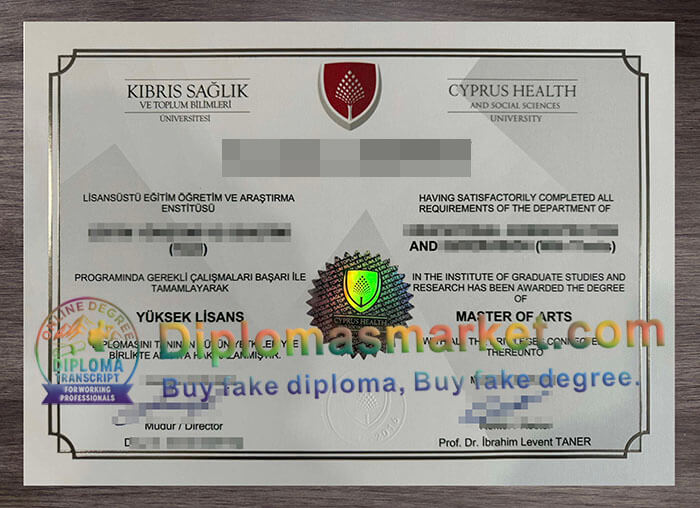 Cyprus Health and Social Sciences University degree