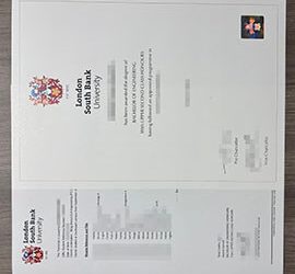 Cost of ordering your London South Bank University degree online