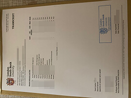 Customized London South Bank University transcript online.